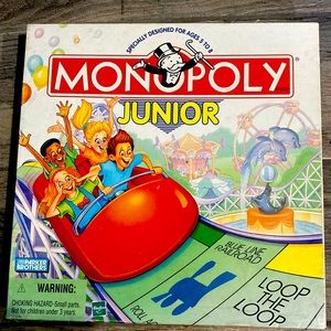 Vintage Monopoly Junior
